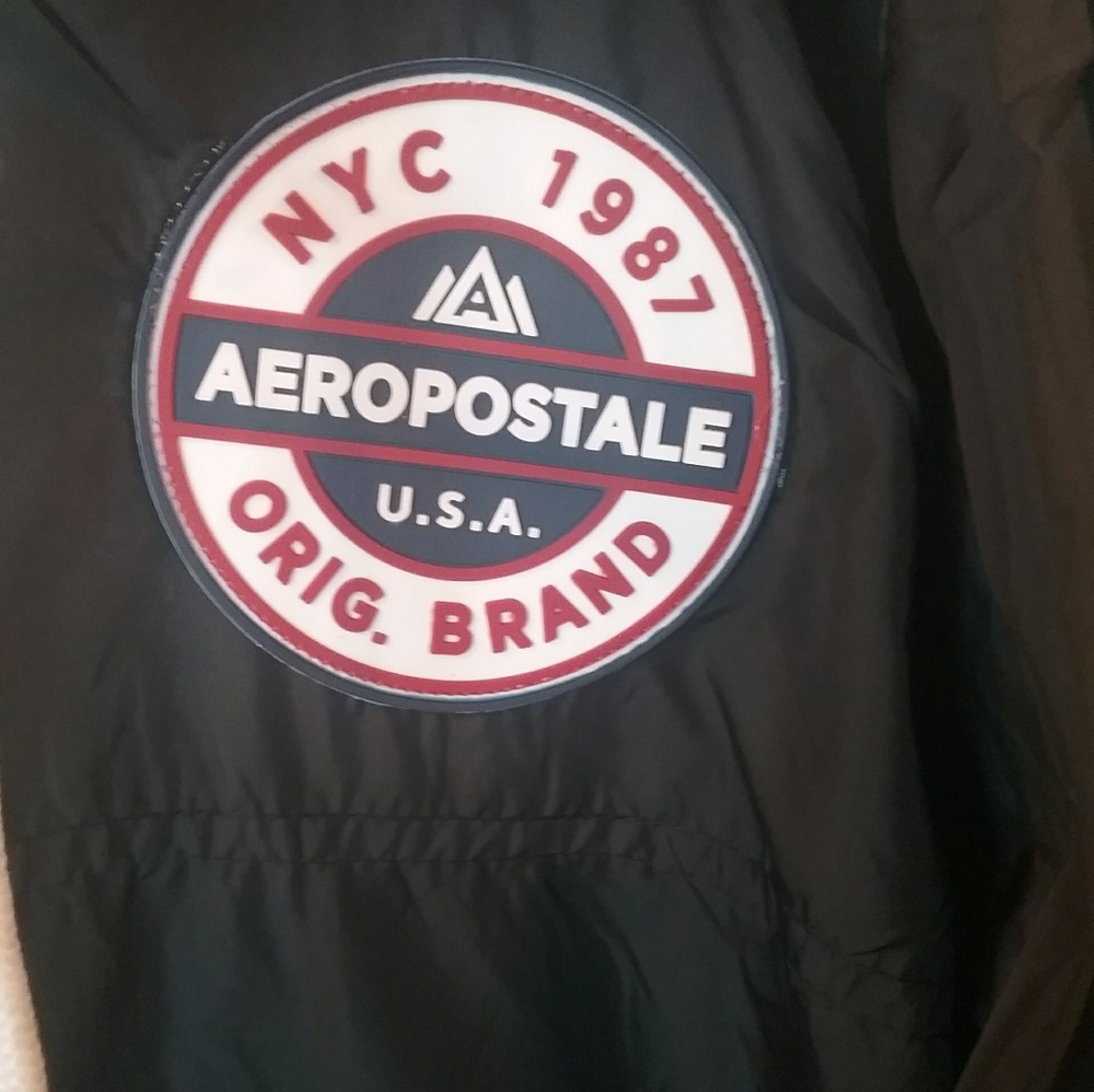 Aeropostale Full Zip Windbreaker Jacket Men's Size Large NWT - Picture 4 of 10